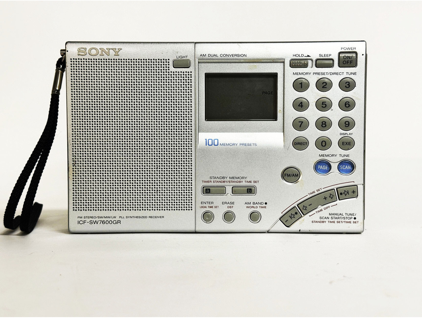 SONY ICF SW7600 Alu Hifi Vintage réparation