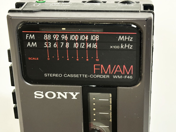SONY WM-F46 Hifi Vintage réparation