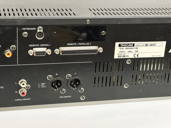 TASCAM MD-801P Hifi Vintage réparation