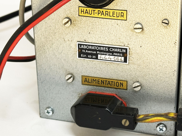 A. CHARLIN Amplifier 2 x 15 W Hifi Vintage réparation