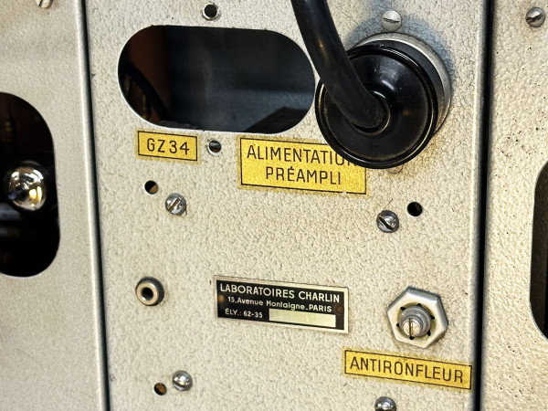 A. CHARLIN Amplificateur 2 x 15W Hifi Vintage réparation