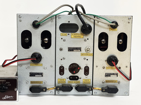 A. CHARLIN Amplifier 2 x 15 W Hifi Vintage réparation