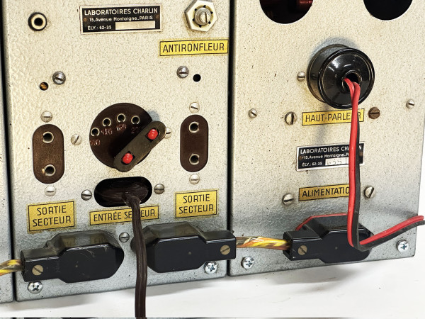 A. CHARLIN Amplificateur 2 x 15W Hifi Vintage réparation