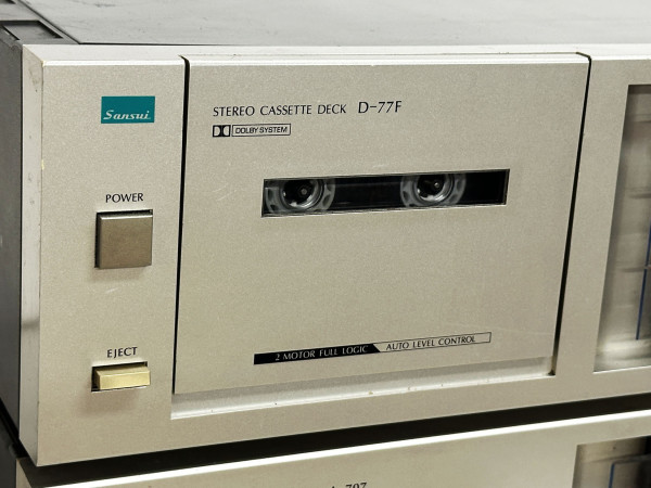  SANSUI D-77F et  A-707 Hifi Vintage réparation