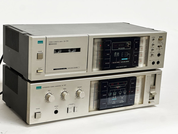  SANSUI D-77F et  A-707 Hifi Vintage réparation