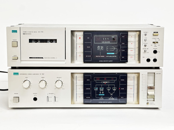  SANSUI D-77F et  A-707 Hifi Vintage réparation