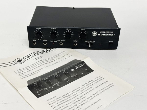 MONACOR EEM-1200 Hifi Vintage réparation
