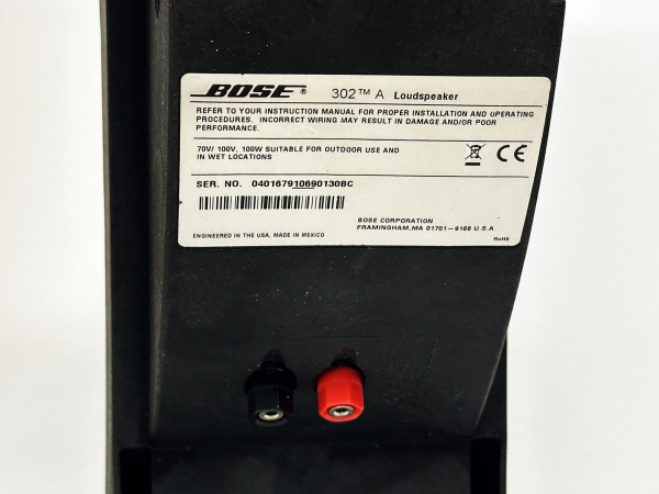 BOSE 302 A Panaray Hifi Vintage réparation