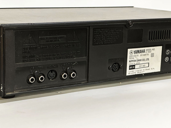 YAMAHA K-520 Hifi Vintage réparation