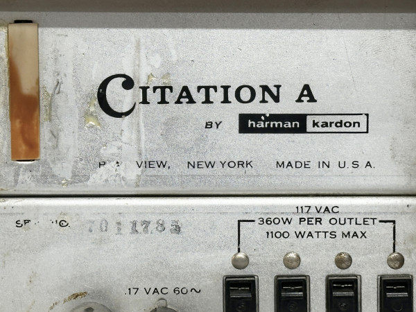 HARMAN KARDON Citation A