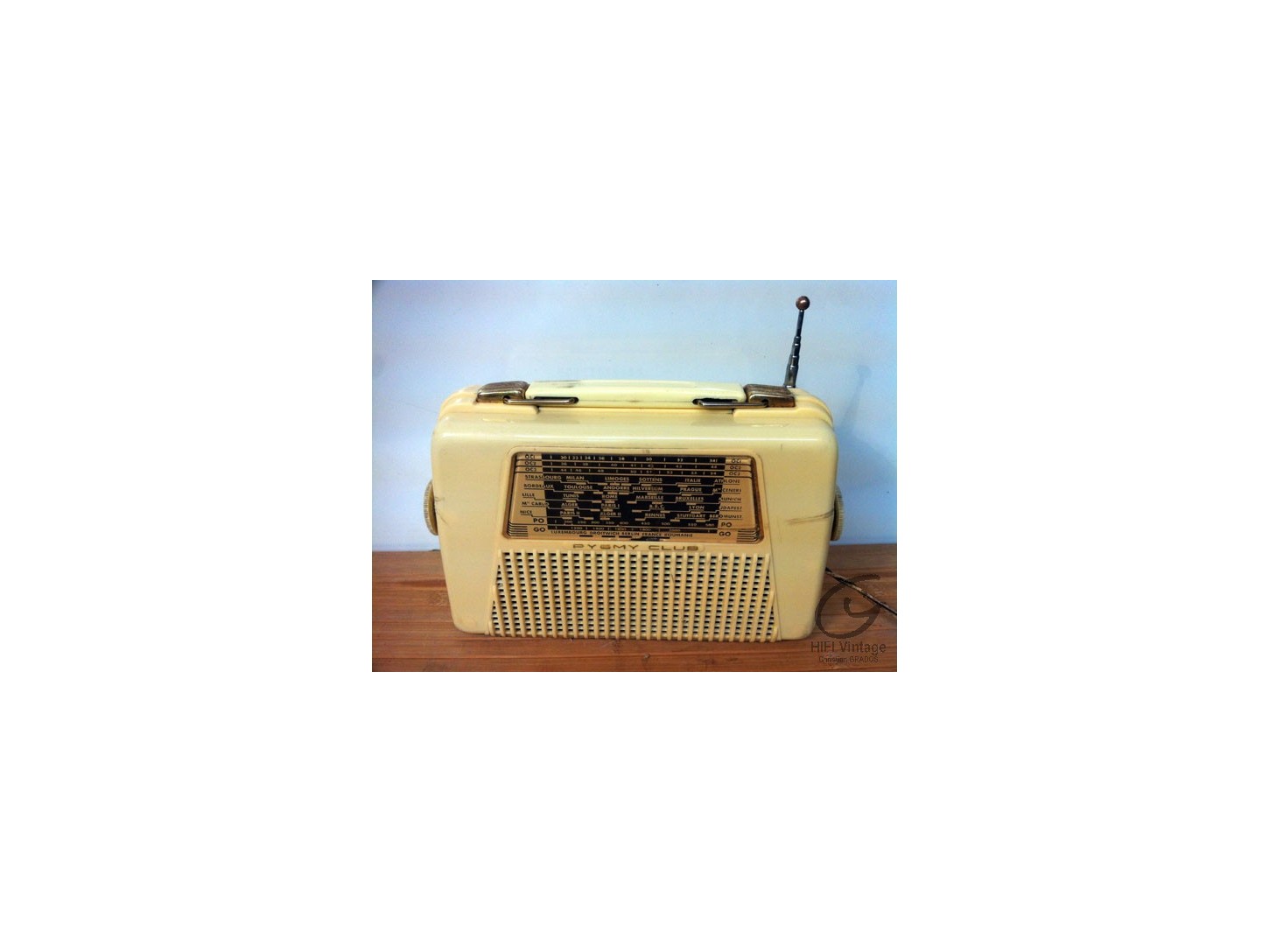 Pygmy Club radio hifi vintage réparations réparateur