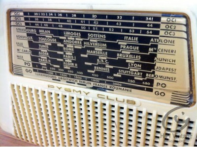 Pygmy Club radio hifi vintage réparations réparateur
