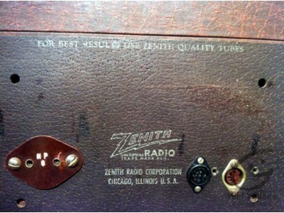 Zenith J665 Electrophone radio Hifi vintage réparations