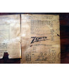 Zenith J665 Electrophone radio Hifi vintage réparations