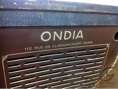 Ondia 6650 radio de table Hifi vintage réparations