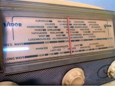 Vidor radio CN-421 portable hifi vintage réparations