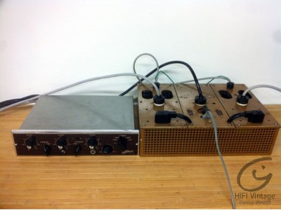 A Charlin Pré Amplificateur Transistors Hifi Vintage répatateur