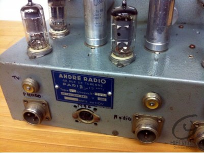 André Radio Préamplificateur CLEVOX Stéréo hifi vintage réparation