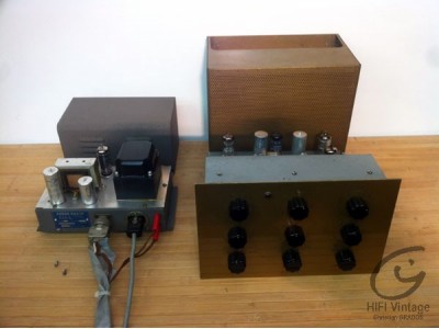 André Radio Préamplificateur CLEVOX Stéréo hifi vintage réparation