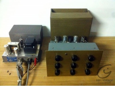 André Radio Préamplificateur CLEVOX Stéréo hifi vintage réparation