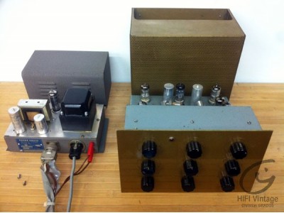 André Radio Préamplificateur CLEVOX Stéréo hifi vintage réparation