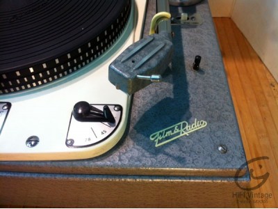 Garrard 301 Film et radio FR-301 platine hifi vintage réparateur