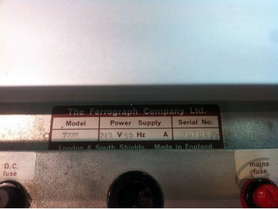 Ferrograph 722-H
