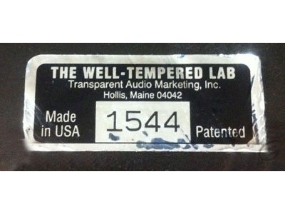 The Well Tempered Lab platine Hifi vintage réparations