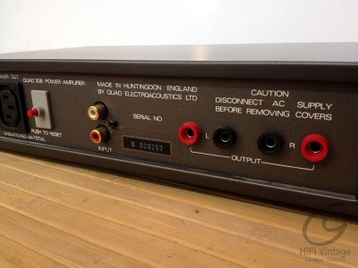 Quad 306 Amplificateur Hifi Vintage Réparations
