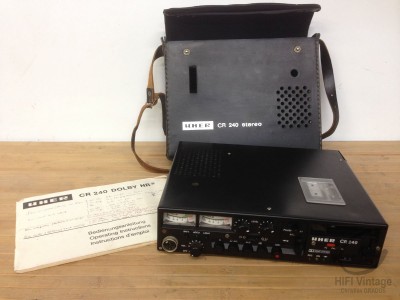 Uher CR-240 Magnétophone Hifi vintage Réparation