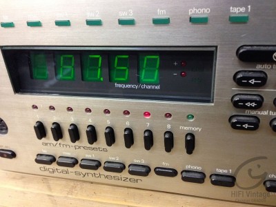 Siemens RS-555 amplificateur tuner Hifi vintage réparateur