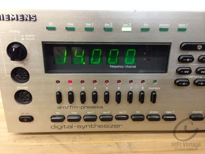 Siemens RS-555 amplificateur tuner Hifi vintage réparateur